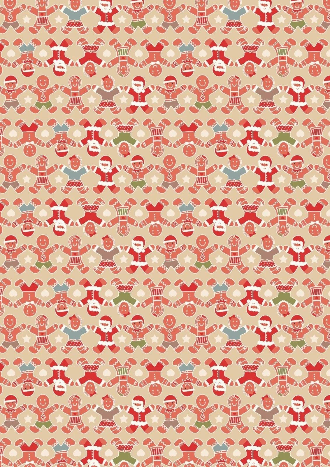 LIMITED EDITION!! Lewis & Irene Snowflake Quilt Kit Featuring Lewis and Irene Gingerbread Season Fabric Collection Finished Size: 60"x72"