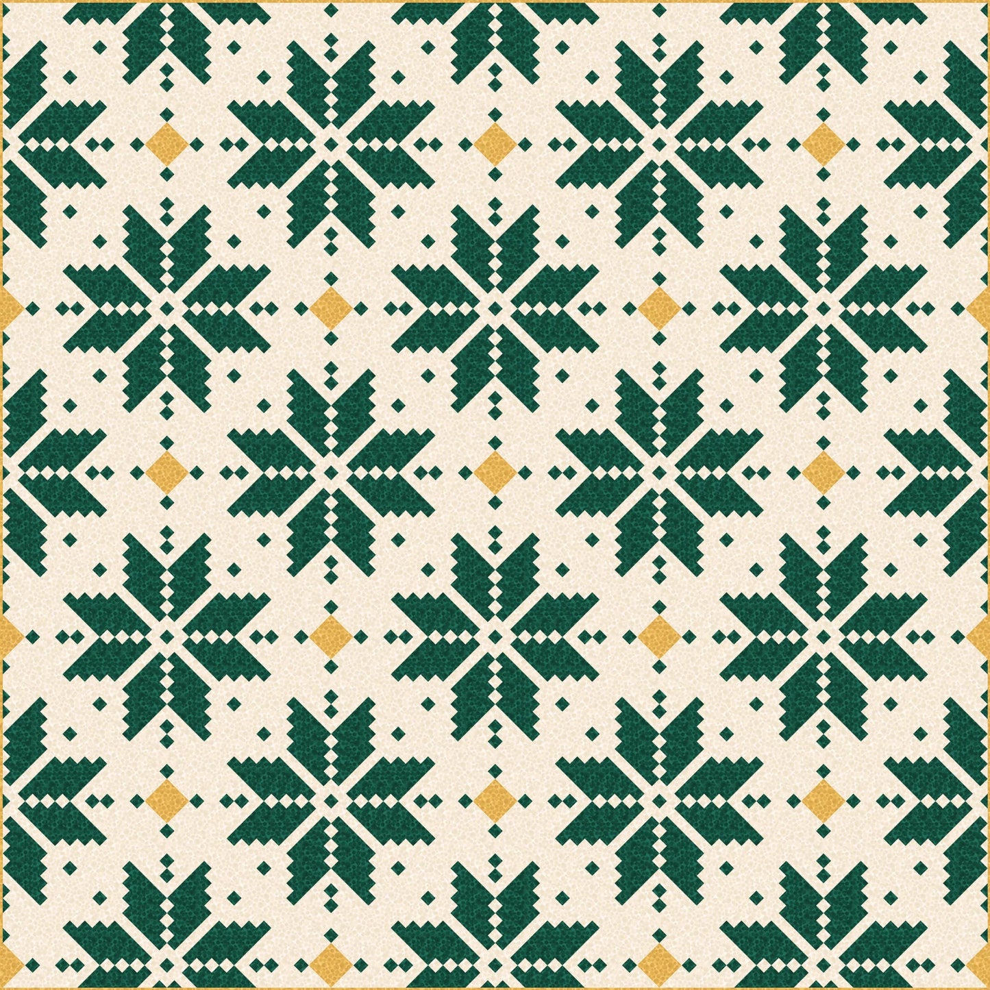 LIMITED EDITION Lo & Behold Knitted Star Quilt Kit Featuring Lewis and Irene Bumbleberries Fabric Collection (Throw and Bed Sizes Available)