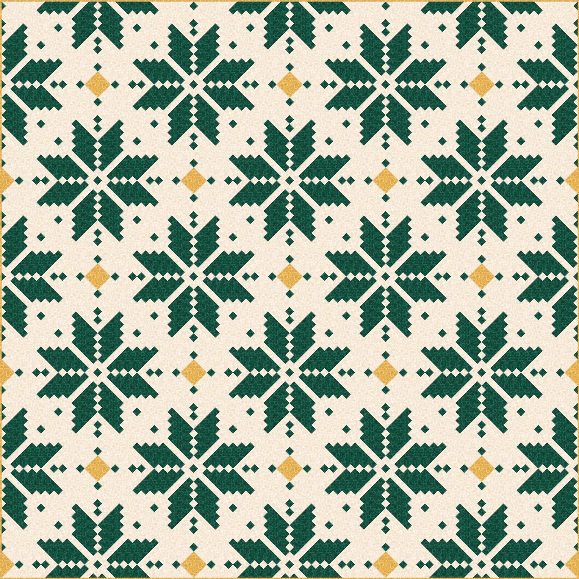 LIMITED EDITION Lo & Behold Knitted Star Quilt Kit Featuring Lewis and Irene Bumbleberries Fabric Collection (Throw and Bed Sizes Available)