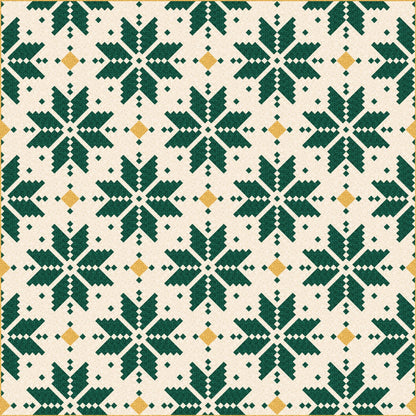 LIMITED EDITION Lo & Behold Knitted Star Quilt Kit Featuring Lewis and Irene Bumbleberries Fabric Collection (Throw and Bed Sizes Available)