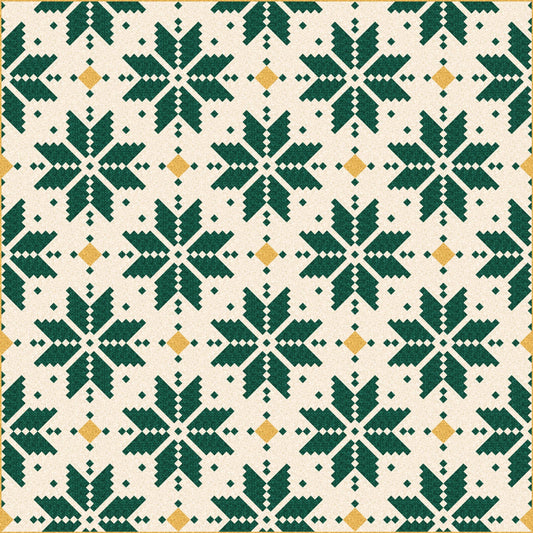 LIMITED EDITION Lo & Behold Knitted Star Quilt Kit Featuring Lewis and Irene Bumbleberries Fabric Collection (Throw and Bed Sizes Available)