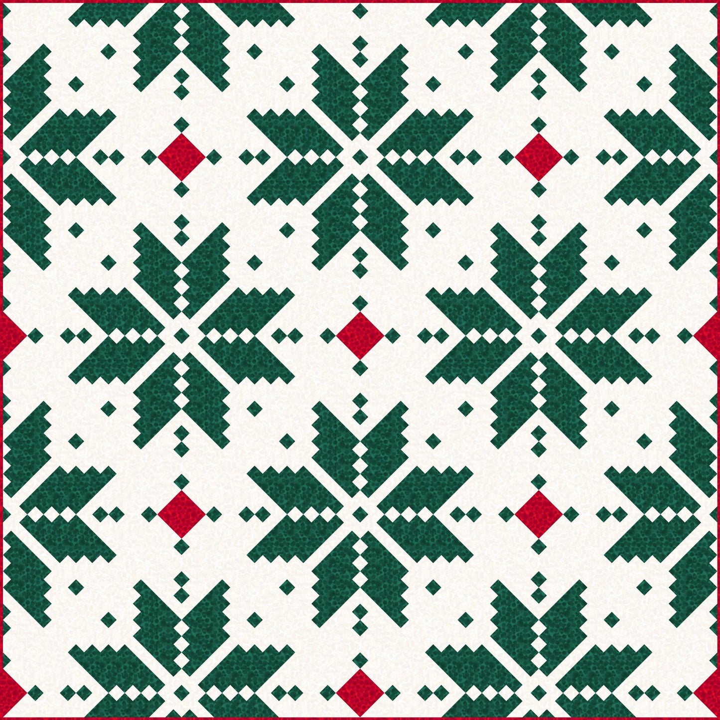 LIMITED EDITION Lo & Behold Knitted Star Quilt Kit Featuring Lewis and Irene Bumbleberries Fabric Collection (Throw and Bed Sizes Available)