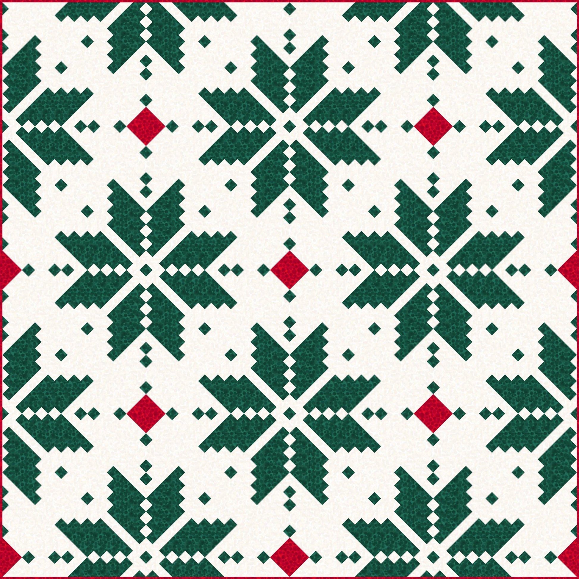 LIMITED EDITION Lo & Behold Knitted Star Quilt Kit Featuring Lewis and Irene Bumbleberries Fabric Collection (Throw and Bed Sizes Available)