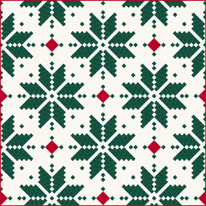 LIMITED EDITION Lo & Behold Knitted Star Quilt Kit Featuring Lewis and Irene Bumbleberries Fabric Collection (Throw and Bed Sizes Available)