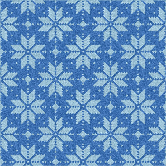 LIMITED EDITION Lo & Behold Knitted Star Quilt Kit Featuring Lewis and Irene Bumbleberries Fabric Collection (Throw and Bed Sizes Available)