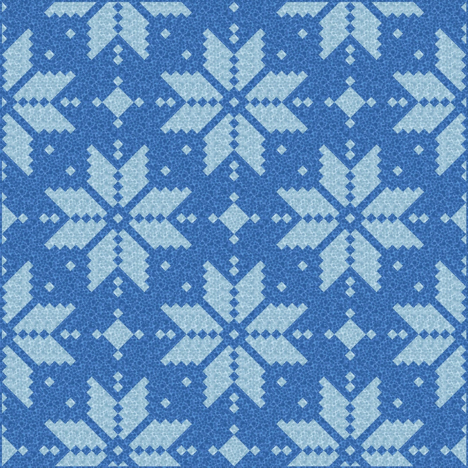 LIMITED EDITION Lo & Behold Knitted Star Quilt Kit Featuring Lewis and Irene Bumbleberries Fabric Collection (Throw and Bed Sizes Available)