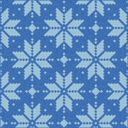 LIMITED EDITION Lo & Behold Knitted Star Quilt Kit Featuring Lewis and Irene Bumbleberries Fabric Collection (Throw and Bed Sizes Available)