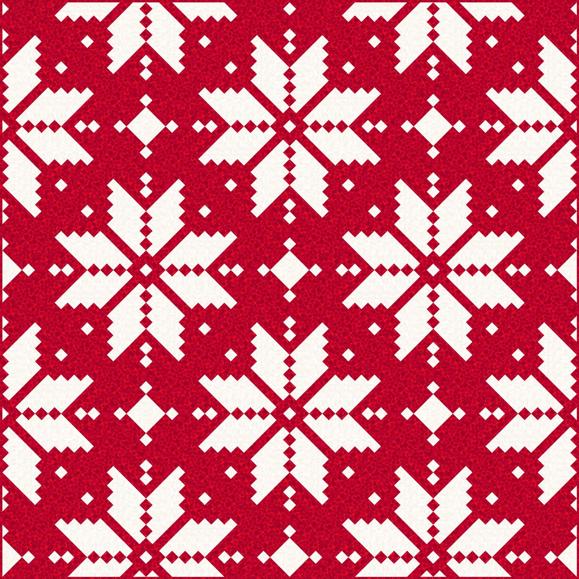 LIMITED EDITION Lo & Behold Knitted Star Quilt Kit Featuring Lewis and Irene Bumbleberries Fabric Collection (Throw and Bed Sizes Available)