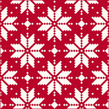 LIMITED EDITION Lo & Behold Knitted Star Quilt Kit Featuring Lewis and Irene Bumbleberries Fabric Collection (Throw and Bed Sizes Available)