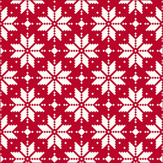 LIMITED EDITION Lo & Behold Knitted Star Quilt Kit Featuring Lewis and Irene Bumbleberries Fabric Collection (Throw and Bed Sizes Available)