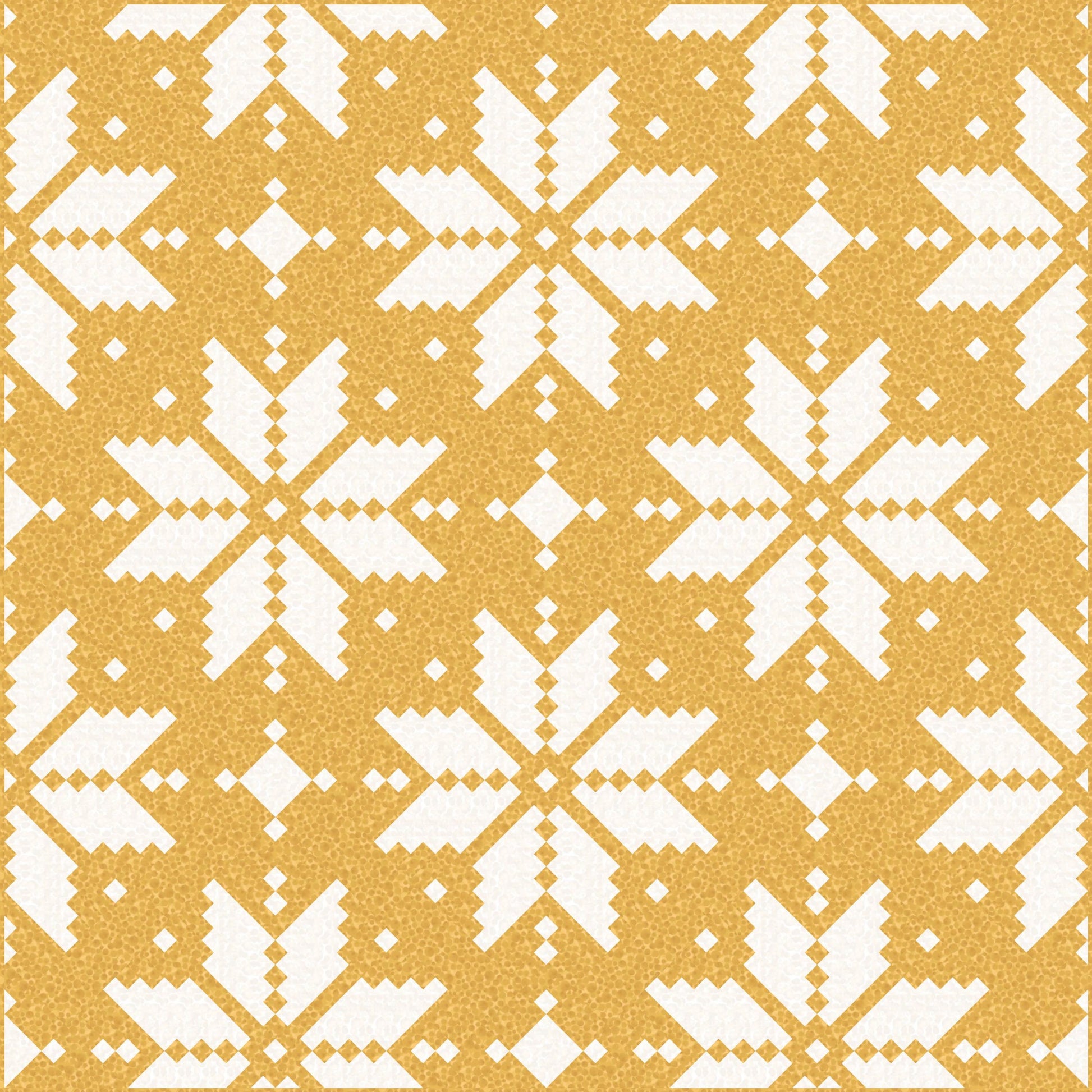 LIMITED EDITION Lo & Behold Knitted Star Quilt Kit Featuring Lewis and Irene Bumbleberries Fabric Collection (Throw and Bed Sizes Available)