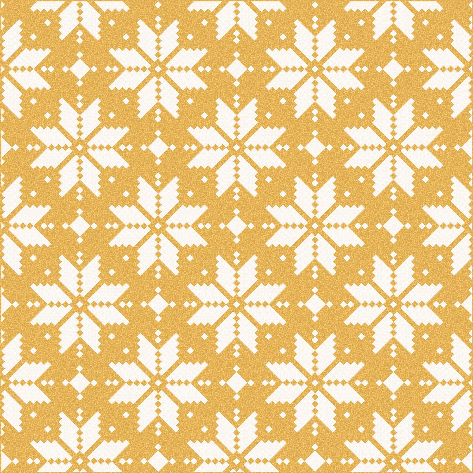 LIMITED EDITION Lo & Behold Knitted Star Quilt Kit Featuring Lewis and Irene Bumbleberries Fabric Collection (Throw and Bed Sizes Available)