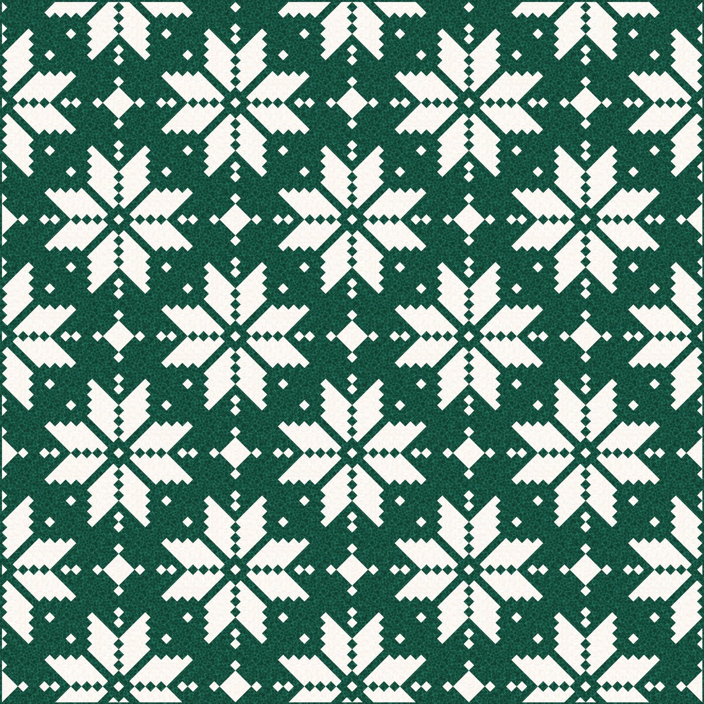 LIMITED EDITION Lo & Behold Knitted Star Quilt Kit Featuring Lewis and Irene Bumbleberries Fabric Collection (Throw and Bed Sizes Available)