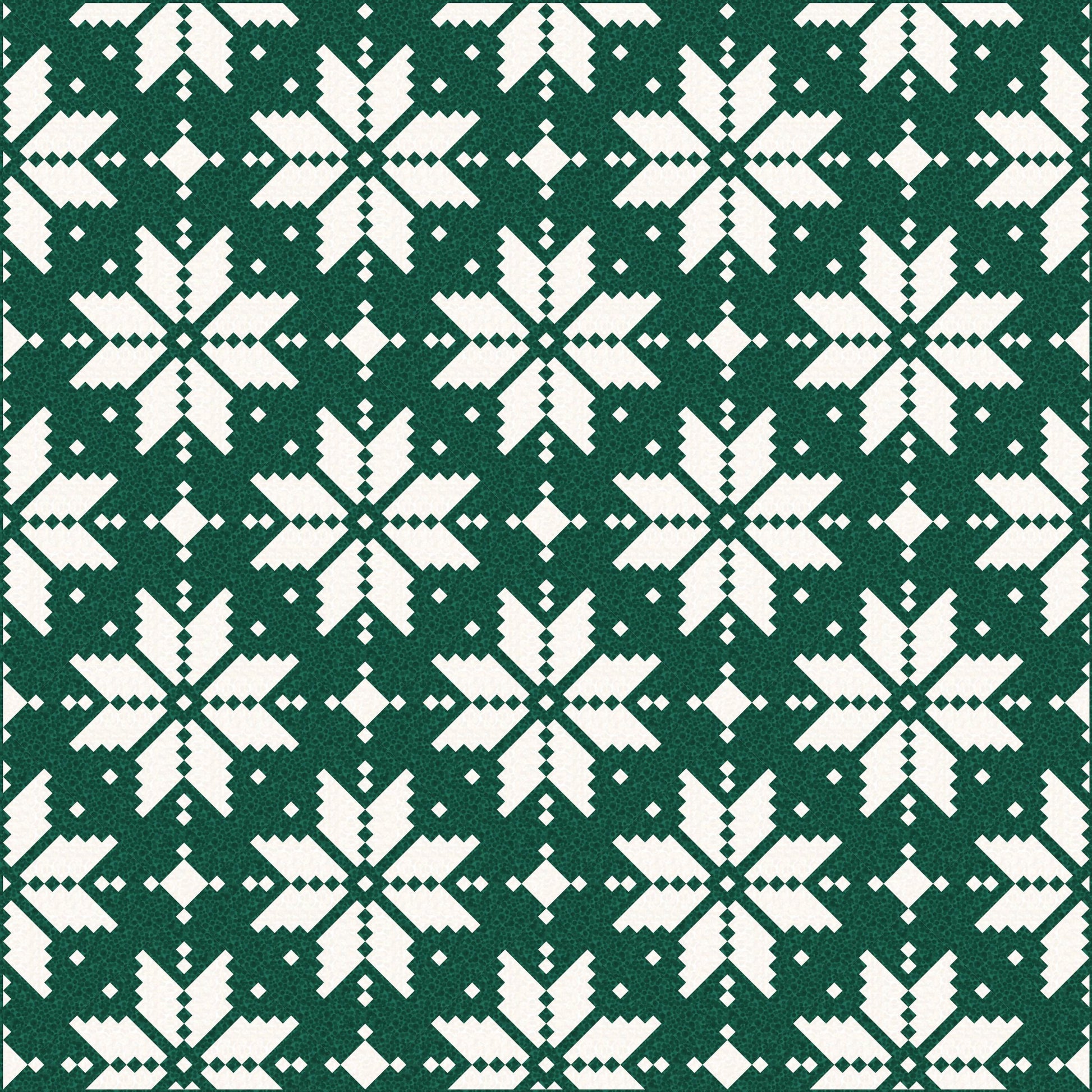 LIMITED EDITION Lo & Behold Knitted Star Quilt Kit Featuring Lewis and Irene Bumbleberries Fabric Collection (Throw and Bed Sizes Available)