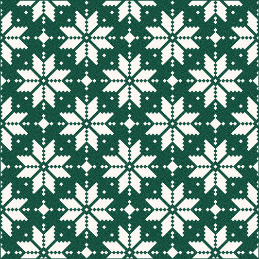 LIMITED EDITION Lo & Behold Knitted Star Quilt Kit Featuring Lewis and Irene Bumbleberries Fabric Collection (Throw and Bed Sizes Available)