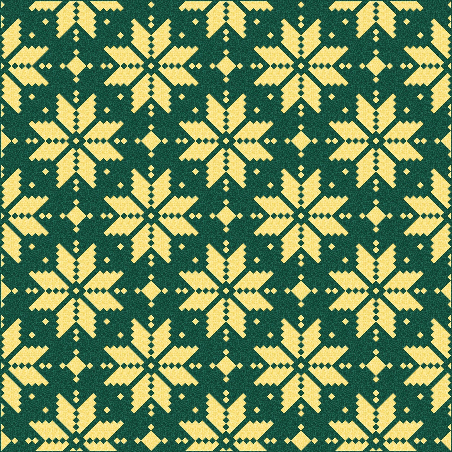 LIMITED EDITION Lo & Behold Knitted Star Quilt Kit Featuring Lewis and Irene Bumbleberries Fabric Collection (Throw and Bed Sizes Available)