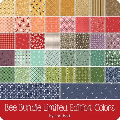 Riley Blake Bee Bundle Limited Edition Fabric Collection 42pc Fat Quarter Bundle Authentic Premium 100% Cotton Quilt Shop Quality Fabric