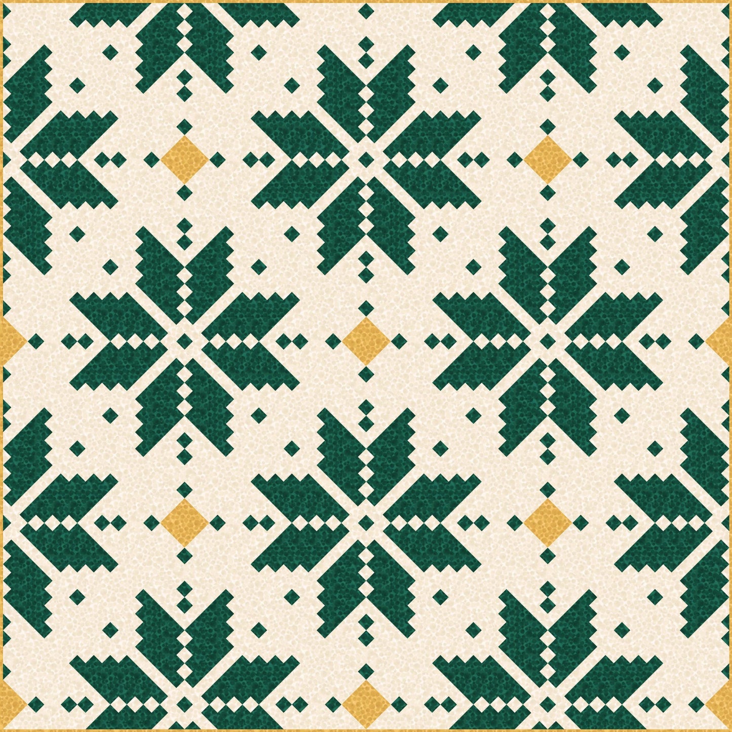 LIMITED EDITION Lo & Behold Knitted Star Quilt Kit Featuring Lewis and Irene Bumbleberries Fabric Collection (Throw and Bed Sizes Available)