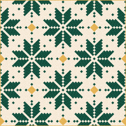 LIMITED EDITION Lo & Behold Knitted Star Quilt Kit Featuring Lewis and Irene Bumbleberries Fabric Collection (Throw and Bed Sizes Available)