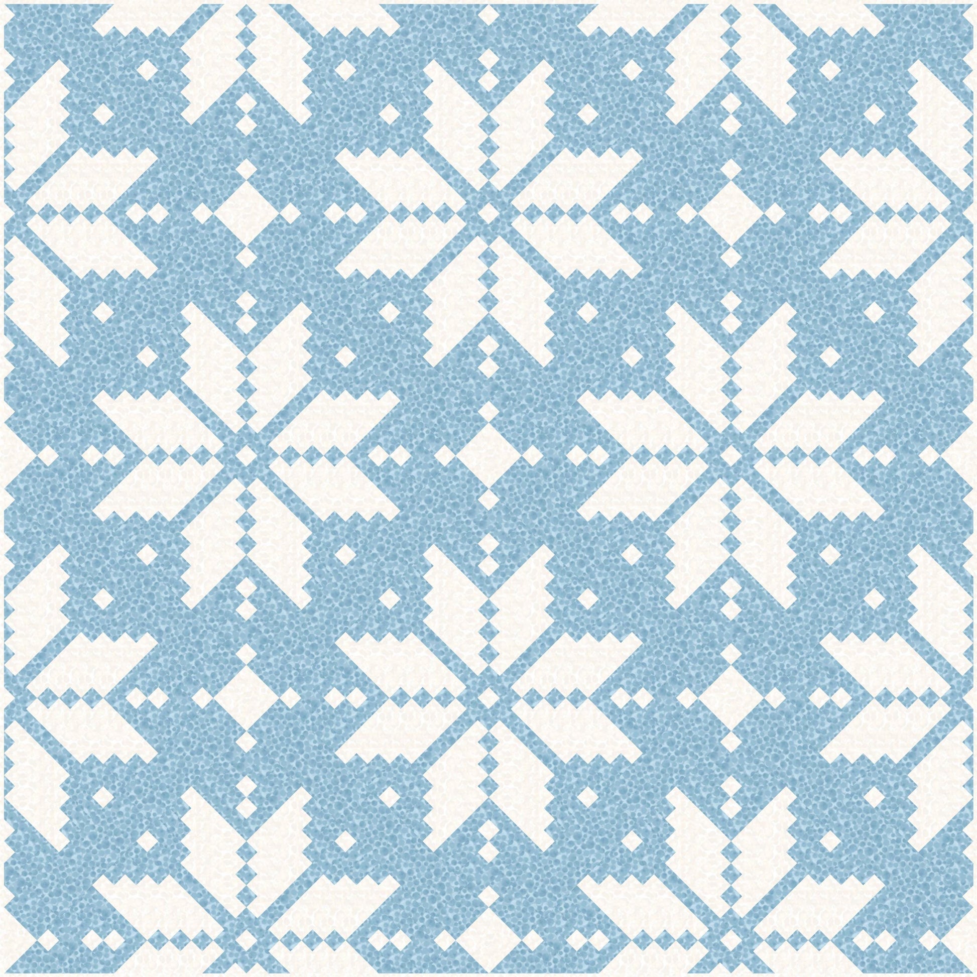 LIMITED EDITION Lo & Behold Knitted Star Quilt Kit Featuring Lewis and Irene Bumbleberries Fabric Collection (Throw and Bed Sizes Available)