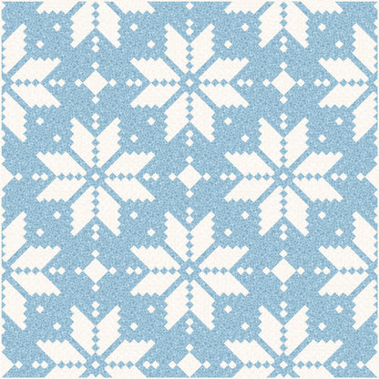 LIMITED EDITION Lo & Behold Knitted Star Quilt Kit Featuring Lewis and Irene Bumbleberries Fabric Collection (Throw and Bed Sizes Available)