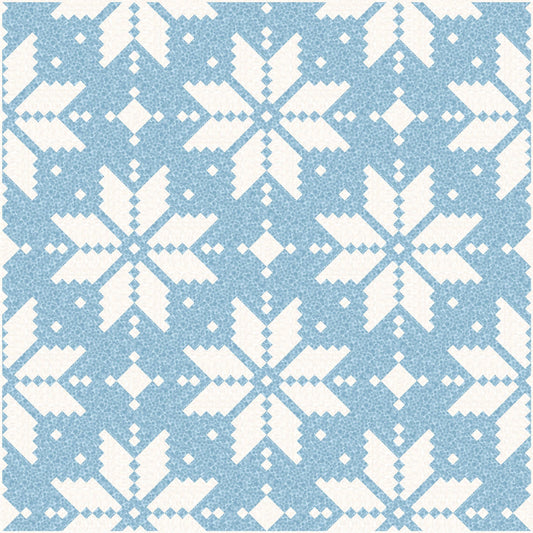 LIMITED EDITION Lo & Behold Knitted Star Quilt Kit Featuring Lewis and Irene Bumbleberries Fabric Collection (Throw and Bed Sizes Available)