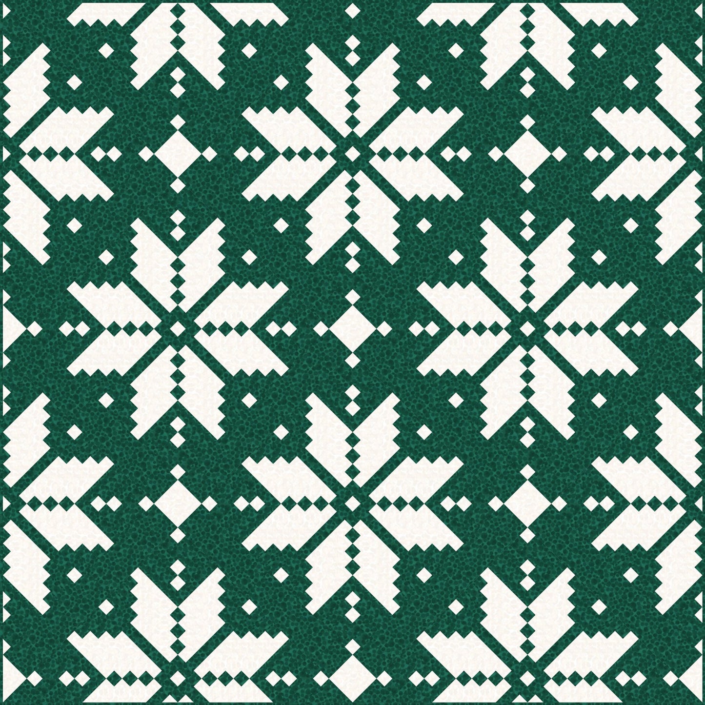 LIMITED EDITION Lo & Behold Knitted Star Quilt Kit Featuring Lewis and Irene Bumbleberries Fabric Collection (Throw and Bed Sizes Available)