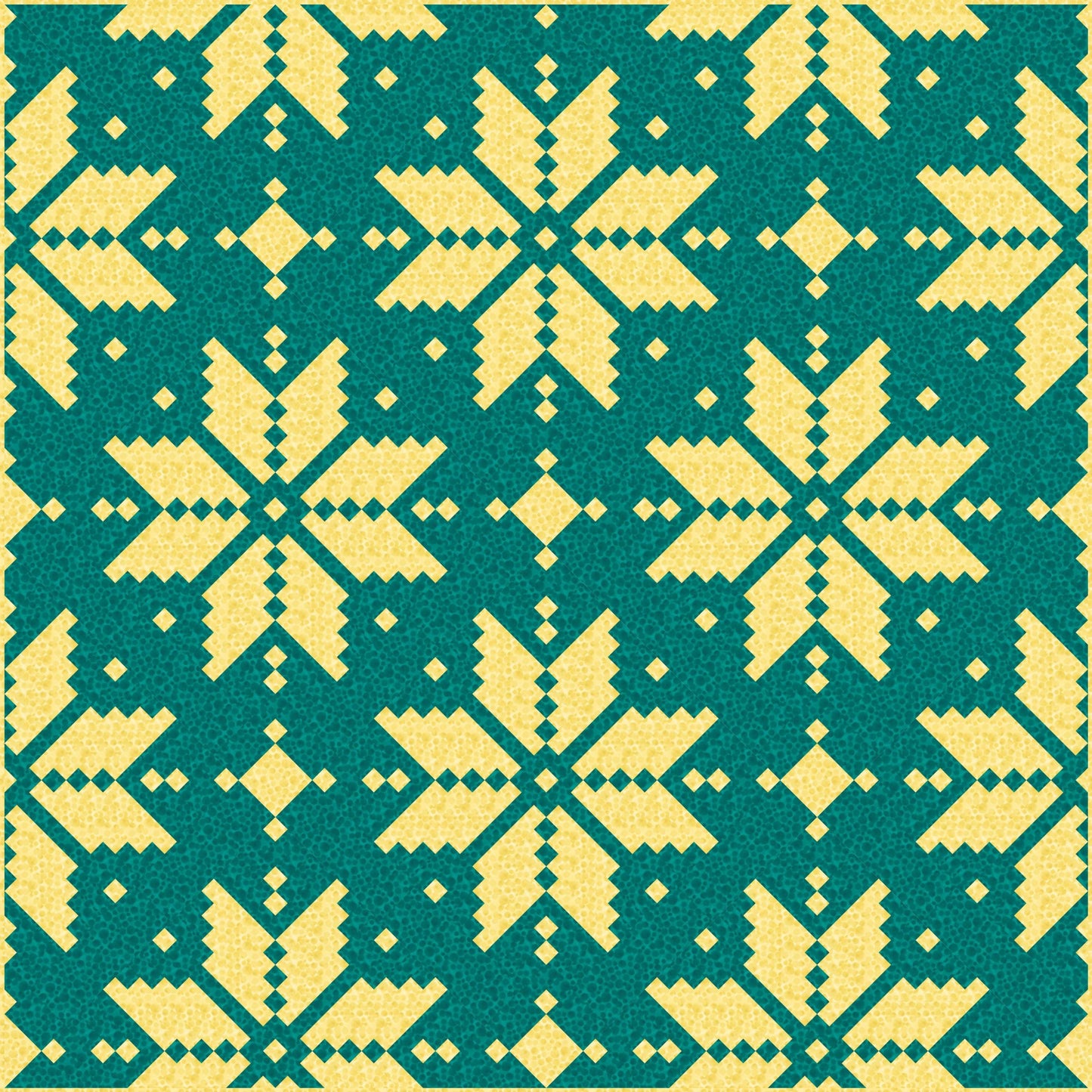 LIMITED EDITION Lo & Behold Knitted Star Quilt Kit Featuring Lewis and Irene Bumbleberries Fabric Collection (Throw and Bed Sizes Available)