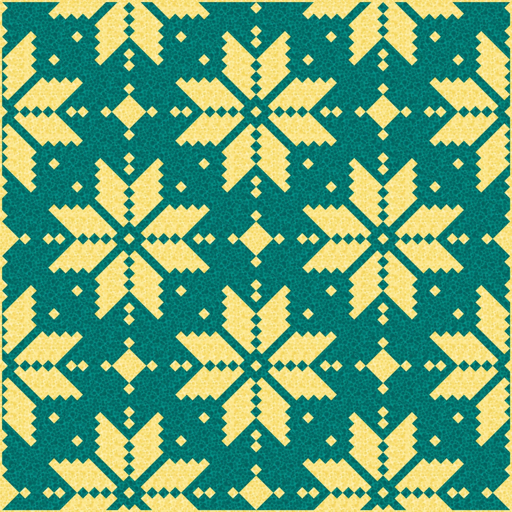 LIMITED EDITION Lo & Behold Knitted Star Quilt Kit Featuring Lewis and Irene Bumbleberries Fabric Collection (Throw and Bed Sizes Available)