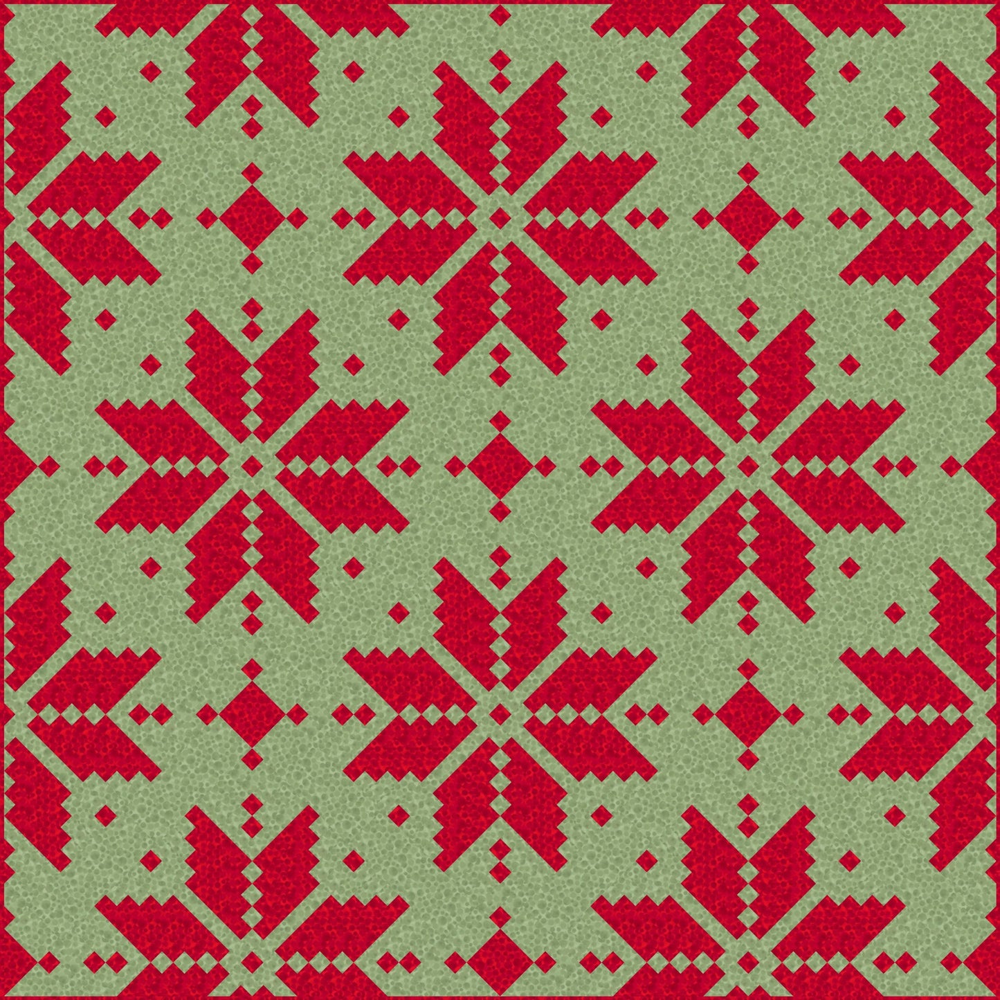 LIMITED EDITION Lo & Behold Knitted Star Quilt Kit Featuring Lewis and Irene Bumbleberries Fabric Collection (Throw and Bed Sizes Available)