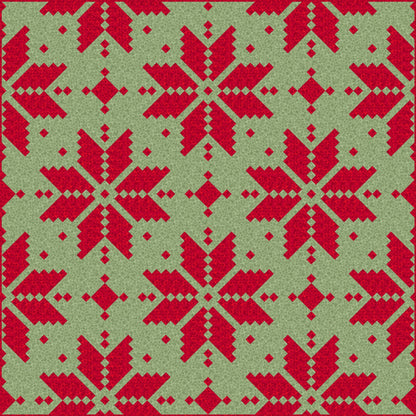 LIMITED EDITION Lo & Behold Knitted Star Quilt Kit Featuring Lewis and Irene Bumbleberries Fabric Collection (Throw and Bed Sizes Available)