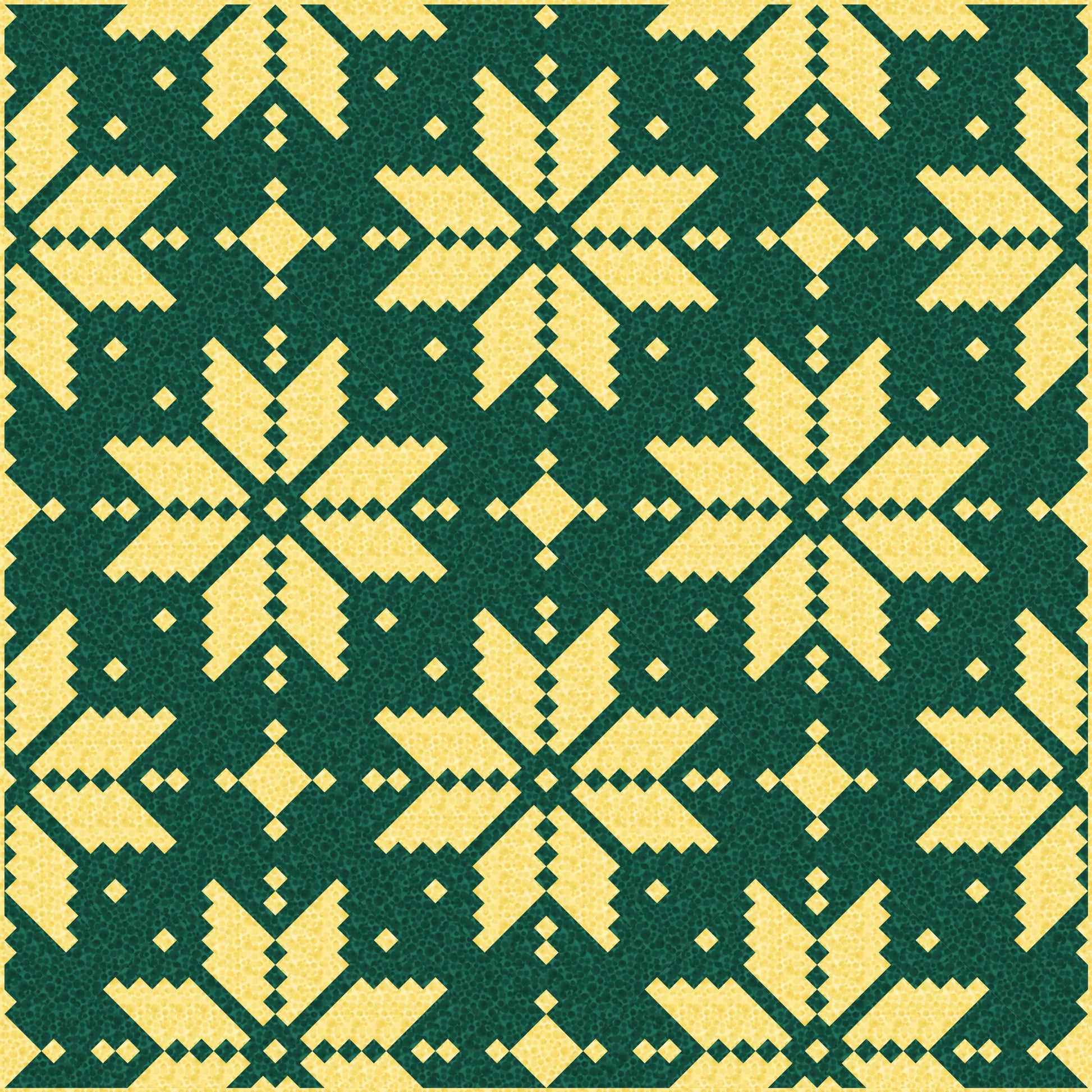 LIMITED EDITION Lo & Behold Knitted Star Quilt Kit Featuring Lewis and Irene Bumbleberries Fabric Collection (Throw and Bed Sizes Available)