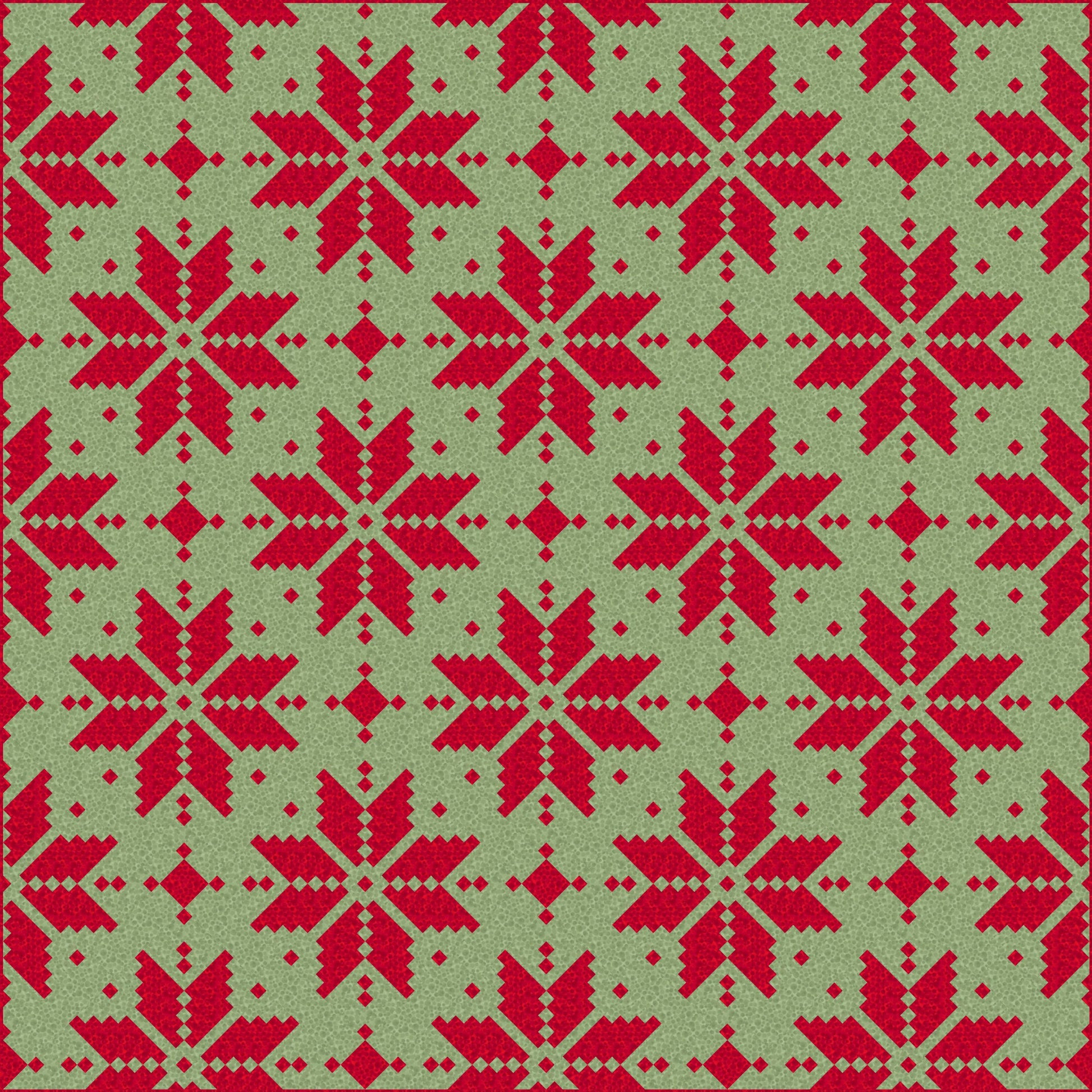 LIMITED EDITION Lo & Behold Knitted Star Quilt Kit Featuring Lewis and Irene Bumbleberries Fabric Collection (Throw and Bed Sizes Available)