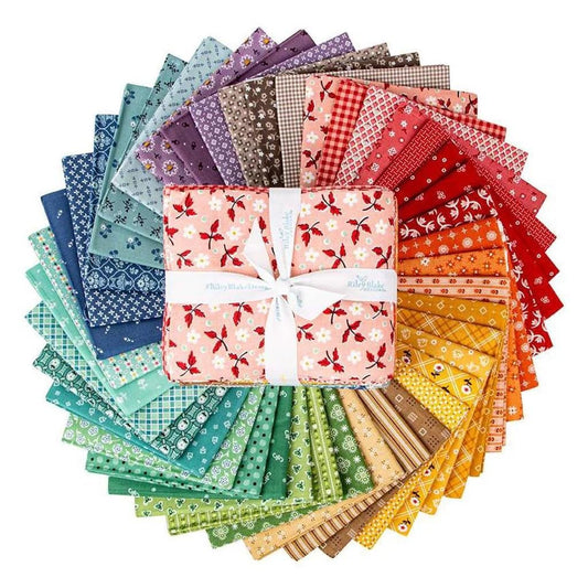 Riley Blake Bee Bundle Limited Edition Fabric Collection 42pc Fat Quarter Bundle Authentic Premium 100% Cotton Quilt Shop Quality Fabric