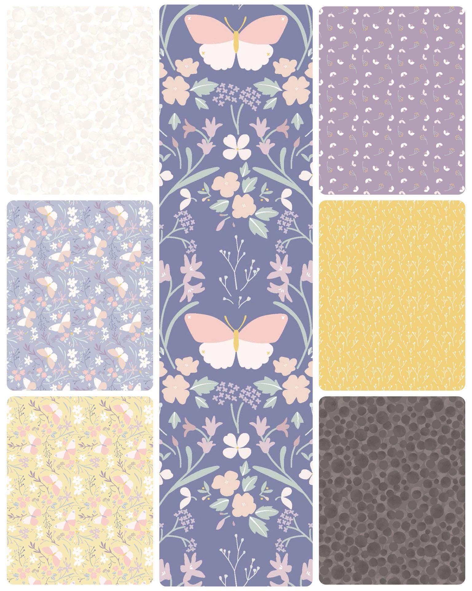 LAST TWO!! Limited Edition Pen + Paper Patterns Sparrows Quilt Kit Featuring Lewis & Irene Heart of Summer Fabric Collection