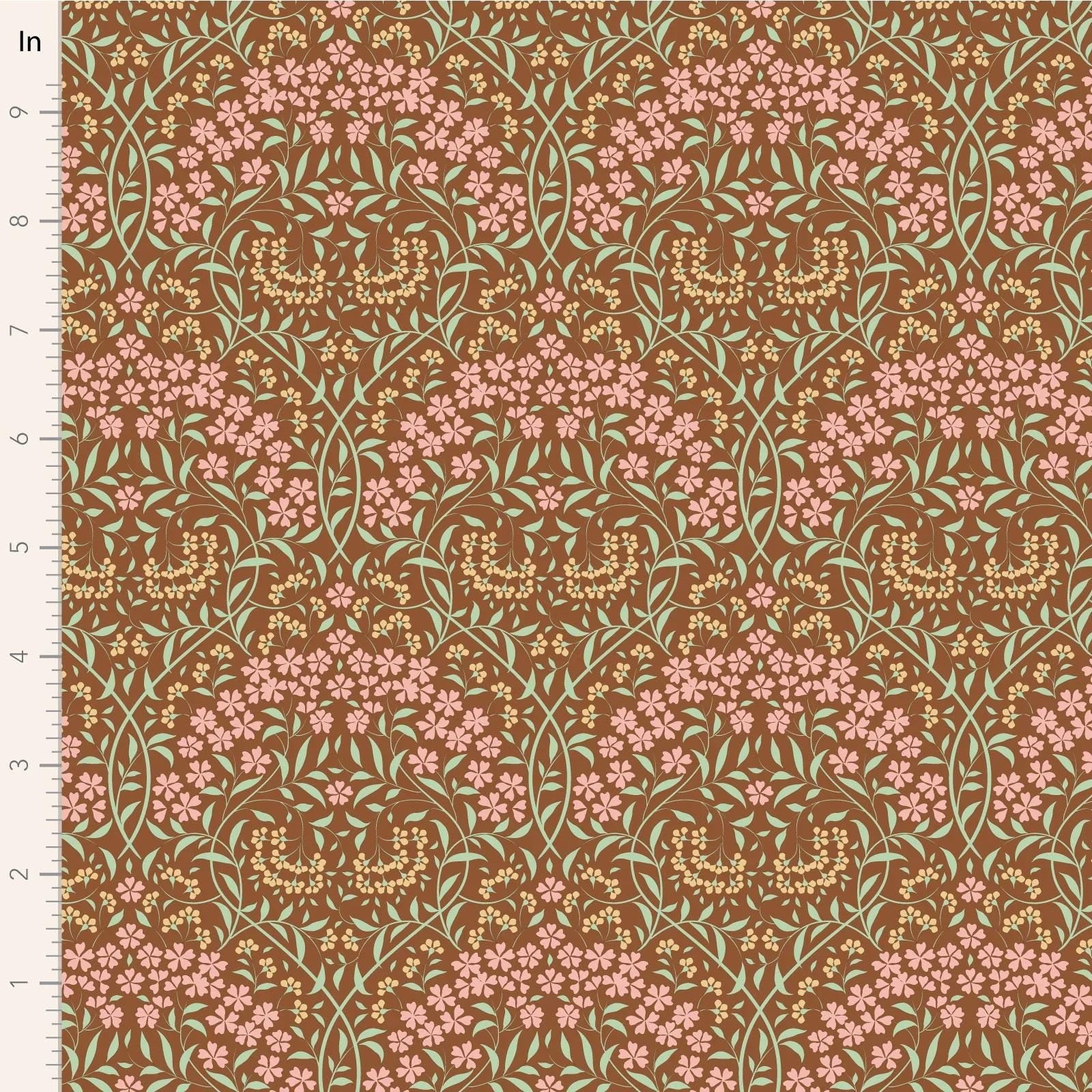 LAST BOLT! Tilda Sanctuary Fabric Collection Larissa Caramel Authentic Premium 100% Cotton Fabrics