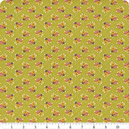 Tilda Creating Memories Spring and Easter Pastels Fabric Collection Frida Lime Authentic Premium 100% Cotton Fabrics