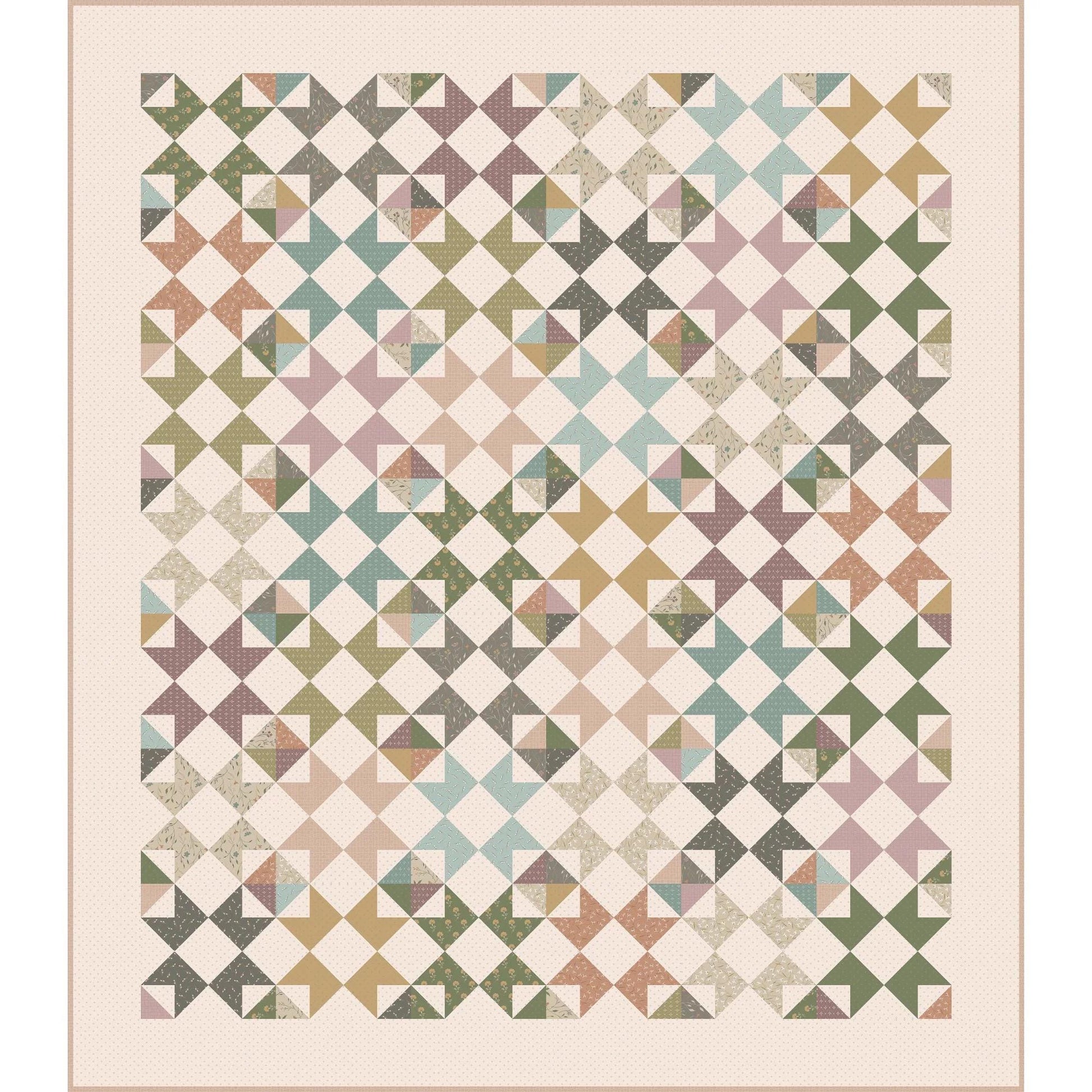 It's Sew Emma Kassidy Grace Threaded Star Quilt & Table Runner Pattern ISE-312