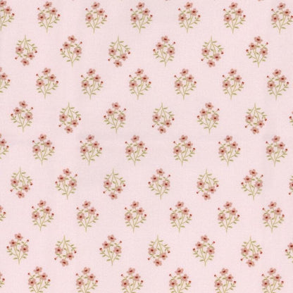 Poppie Cotton My Darling Deer Fabric Collection Meadow on Blush Authentic Premium 100% Cotton Fabrics
