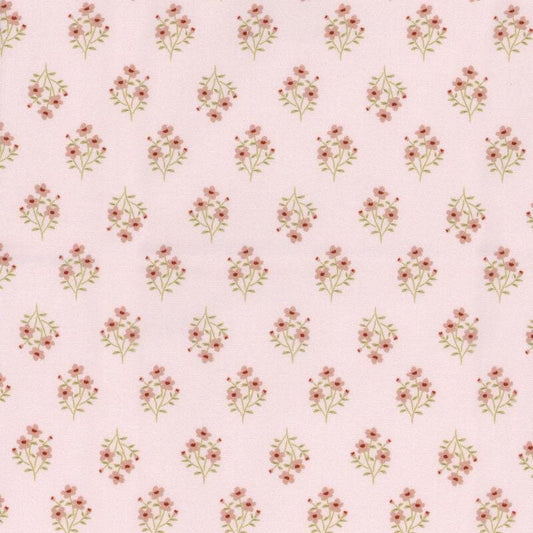Poppie Cotton My Darling Deer Fabric Collection Meadow on Blush Authentic Premium 100% Cotton Fabrics