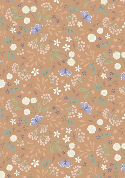 Limited Edition Pen + Paper Patterns Sparrows Quilt Kit Featuring Lewis & Irene Sky Garden Fabric Collection