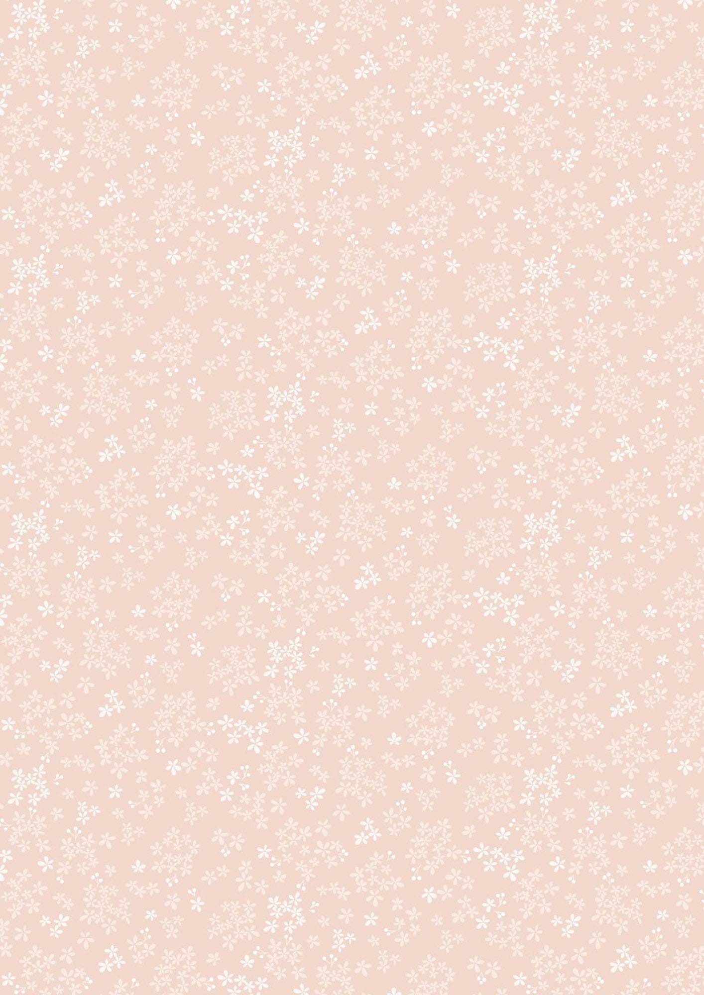 Lewis & Irene Sky Garden Fabric Collection Wintersweet on Pale Peach CC60.1 Authentic Premium 100% Cotton Quilt Shop Quality Fabrics