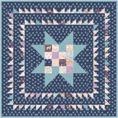 Poppie Cotton Little Star Baby Quilt Kit Featuring My Darling Deer Fabric Collection Finished Size: 40"x40"