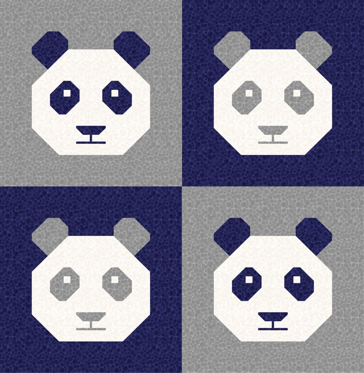 LIMITED EDITION Cotton and Joy Pandamonium Quilt Kit Featuring Lewis & Irene Bumbleberries Fabric Collection - Baby or Throw Sizes Available
