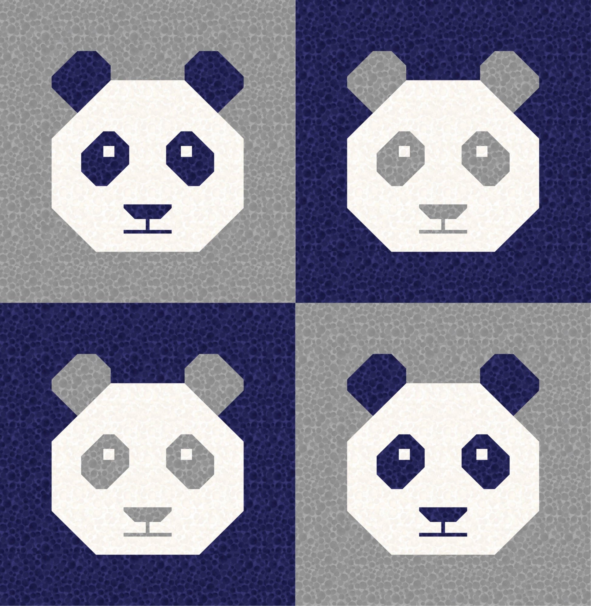 LIMITED EDITION Cotton and Joy Pandamonium Quilt Kit Featuring Lewis & Irene Bumbleberries Fabric Collection - Baby or Throw Sizes Available