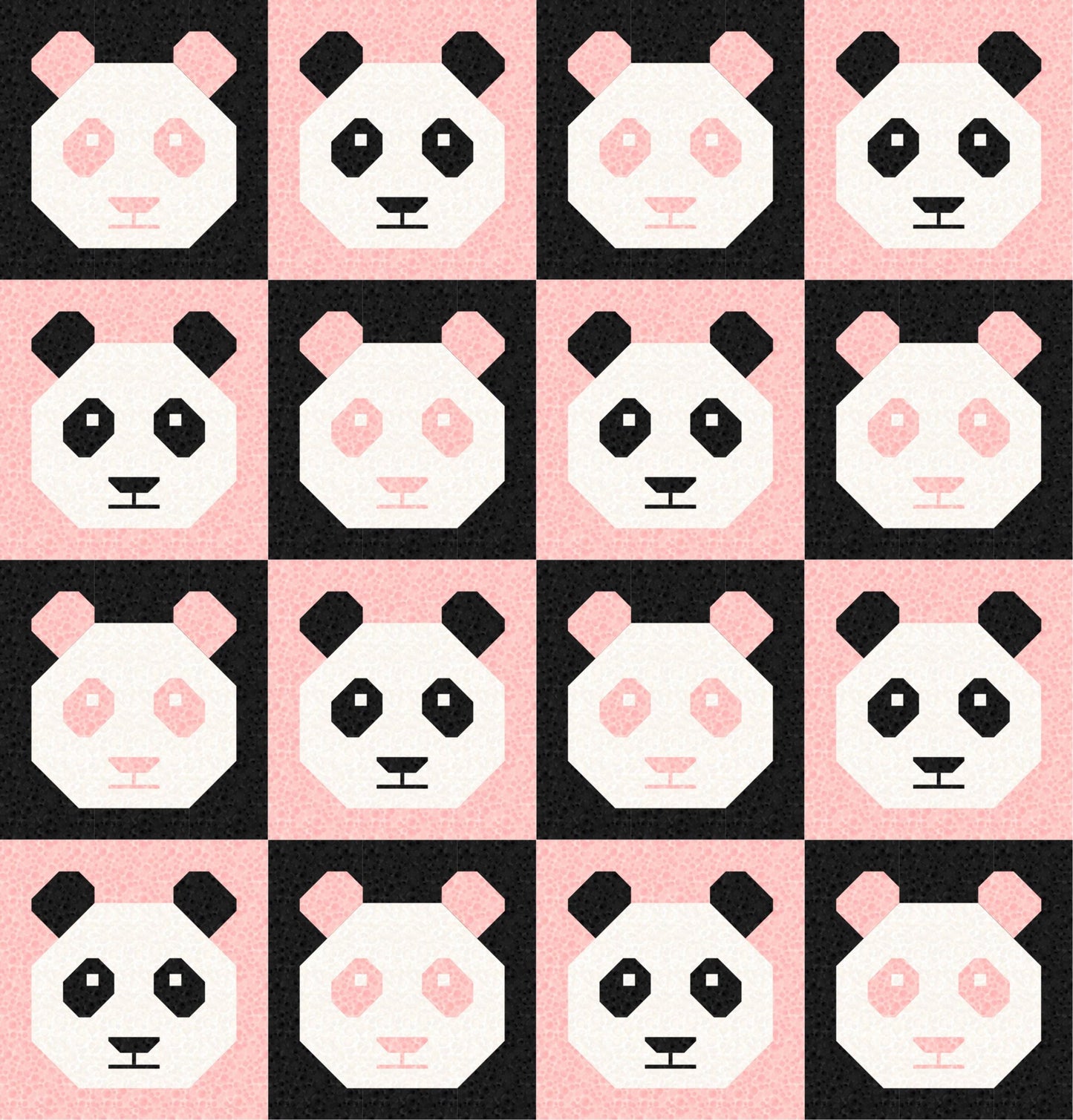 LIMITED EDITION!! Cotton and Joy Pandamonium Quilt Kit Featuring Lewis & Irene Bumbleberries Fabric Collection - Baby or Throw Size