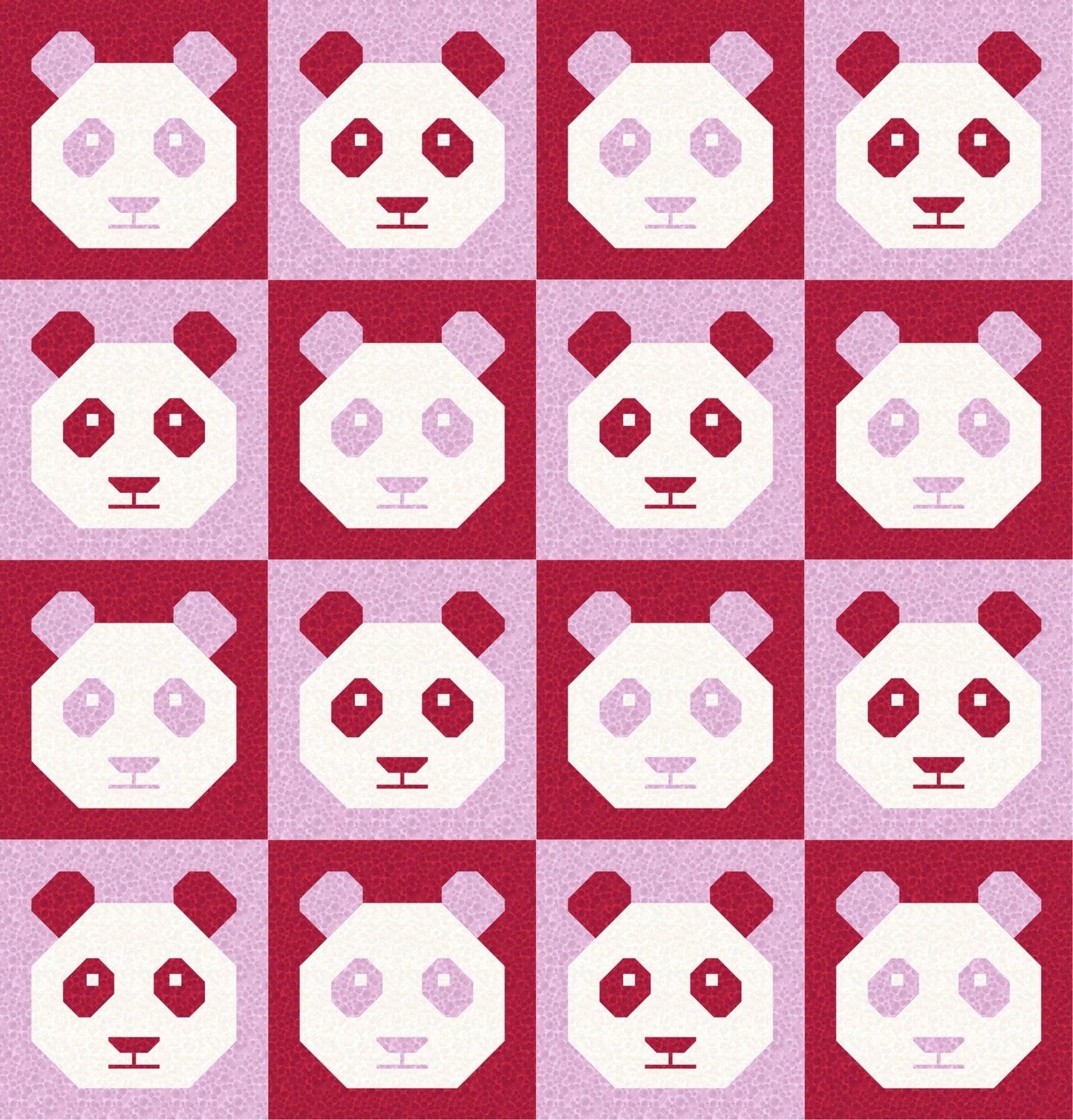LIMITED EDITION!! Cotton and Joy Pandamonium Quilt Kit Featuring Lewis & Irene Bumbleberries Fabric Collection - Baby or Throw Size