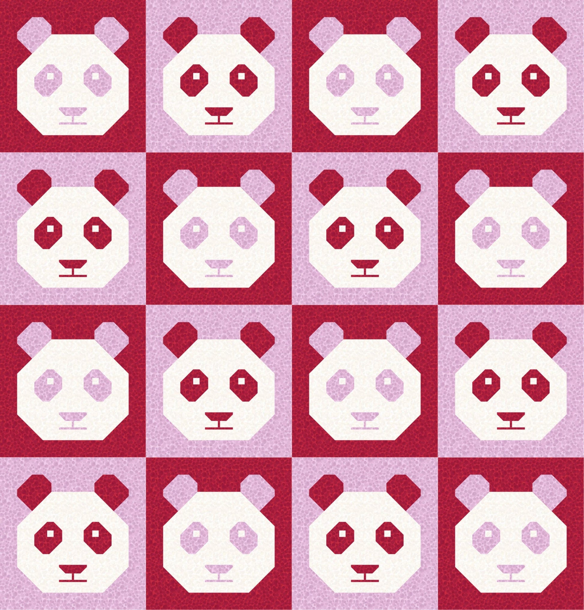 LIMITED EDITION!! Cotton and Joy Pandamonium Quilt Kit Featuring Lewis & Irene Bumbleberries Fabric Collection - Baby or Throw Size