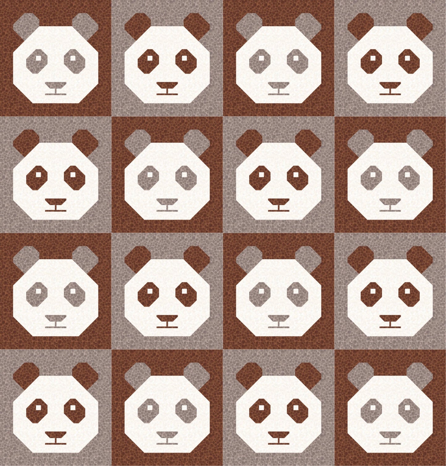 LIMITED EDITION!! Cotton and Joy Pandamonium Quilt Kit Featuring Lewis & Irene Bumbleberries Fabric Collection - Baby or Throw Size