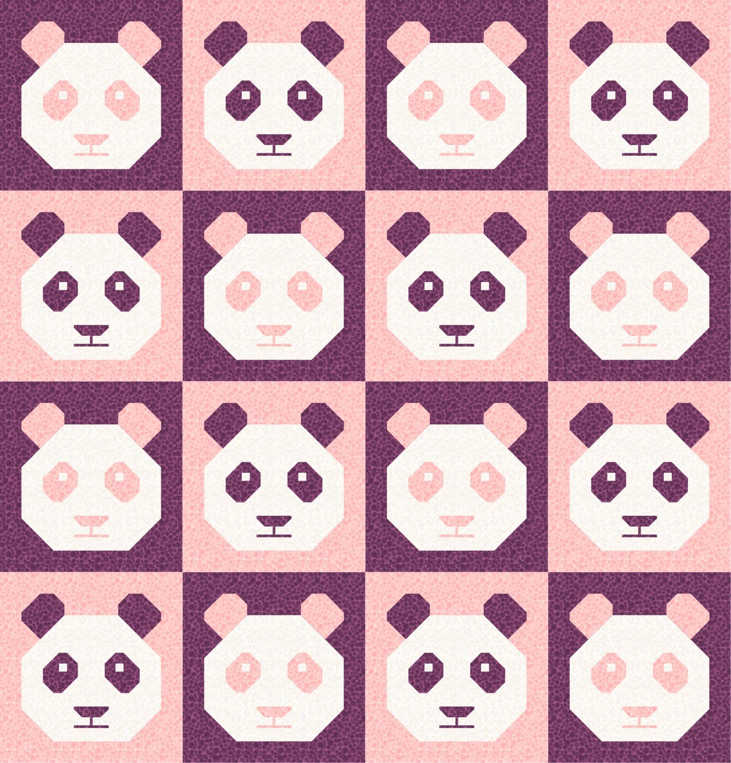 LIMITED EDITION!! Cotton and Joy Pandamonium Quilt Kit Featuring Lewis & Irene Bumbleberries Fabric Collection - Baby or Throw Size